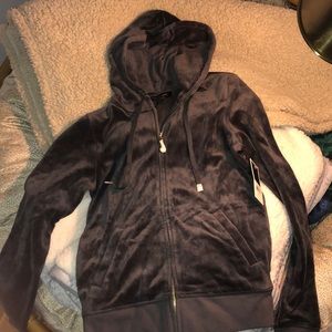NEVER WORN grey juicy couture sweetshirt